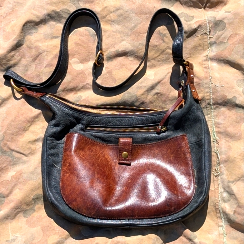 Osgoode Marley Tessa Hobo Cowhide Buttery Luxury Leather Bag